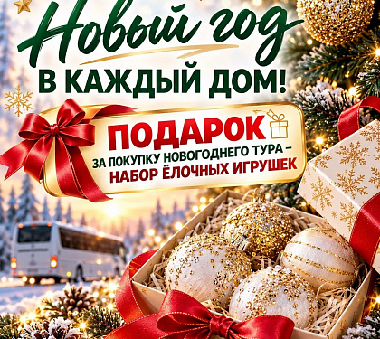 Новогодние туры 2026-2027 из Костромы